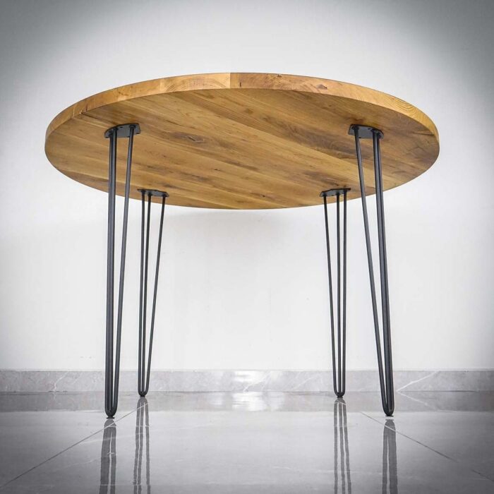 Ben-Hairpin-M-7.jpg Runt träbord med metallben